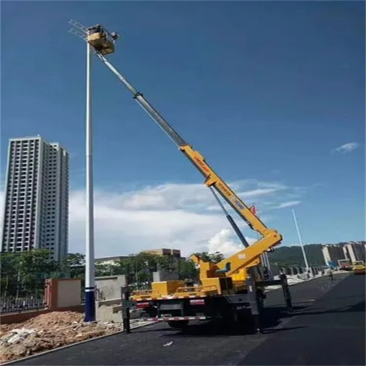 织金维修路灯的曲臂升降车出租